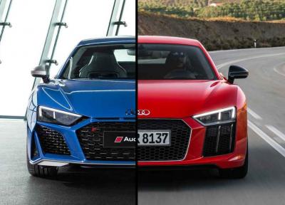 تفاوت نسخه 2019 اتومبیل Audi R8 با نسخه پیشین را ببینید
